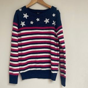 NWOT Tommy Hilfiger striped sweater for girls size medium 8/10 with sequins